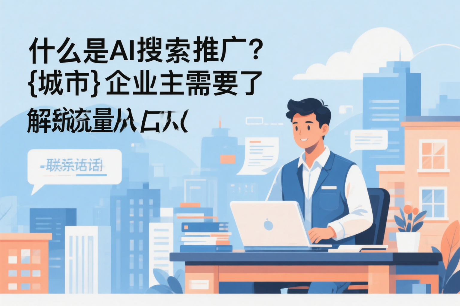 什么是AI搜索推广？乌兰察布企业主需要了解的新流量入口