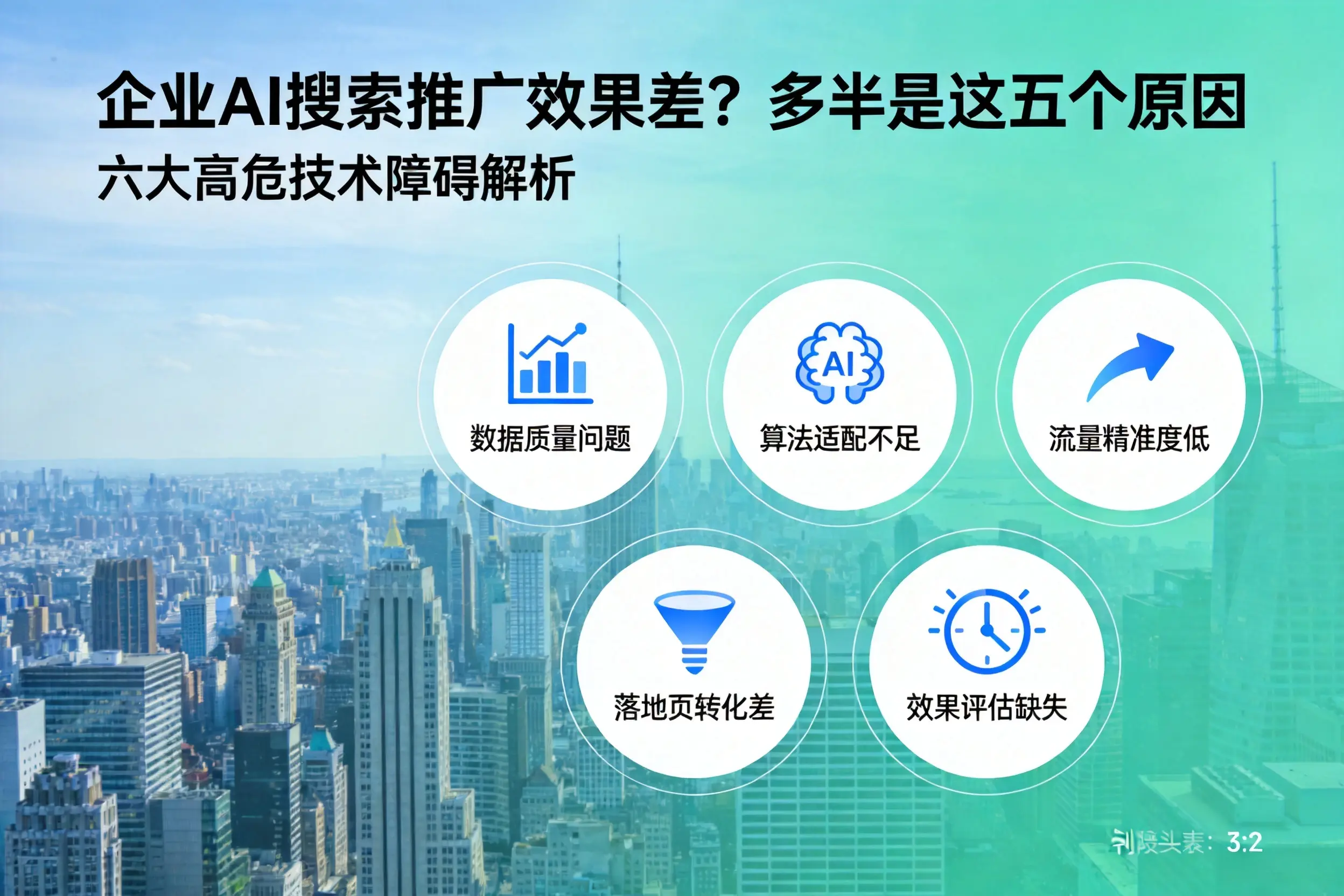 乌兰察布企业AI搜索推广效果差?多半是这五个原因