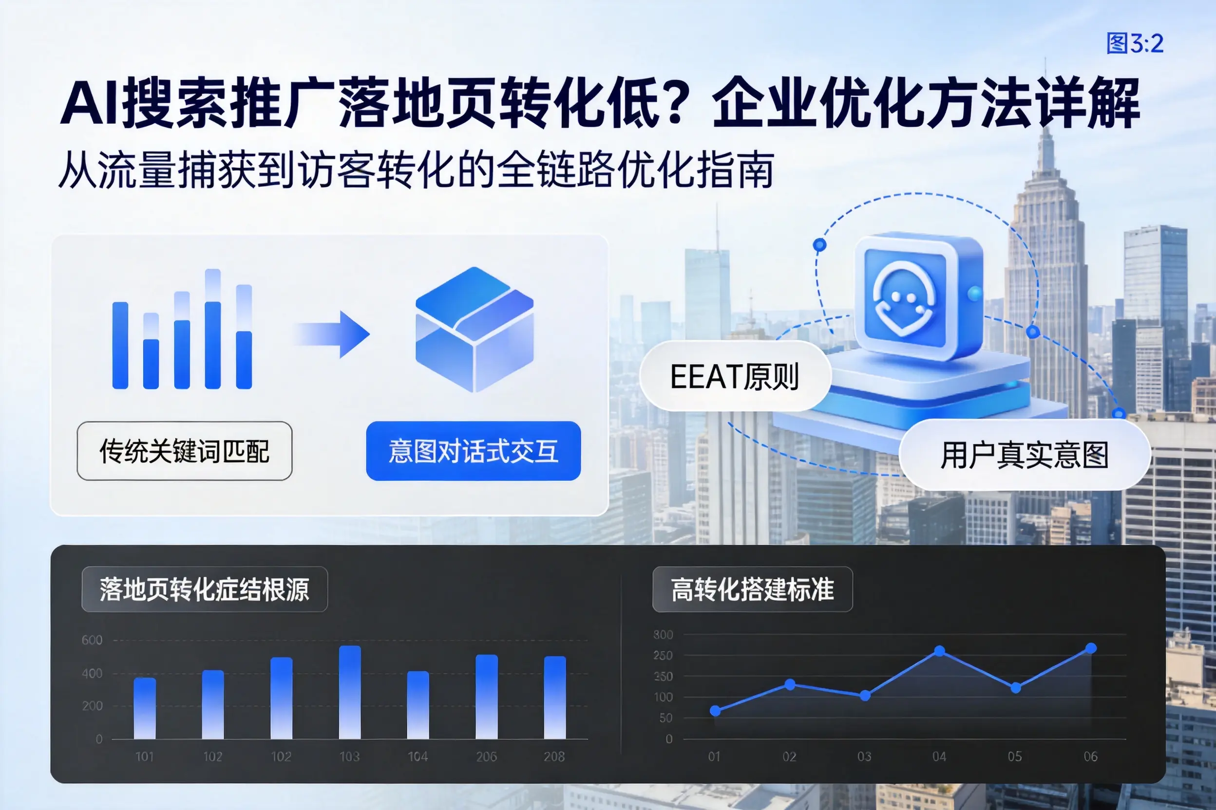 AI搜索推广落地页转化低？乌兰察布企业优化方法详解