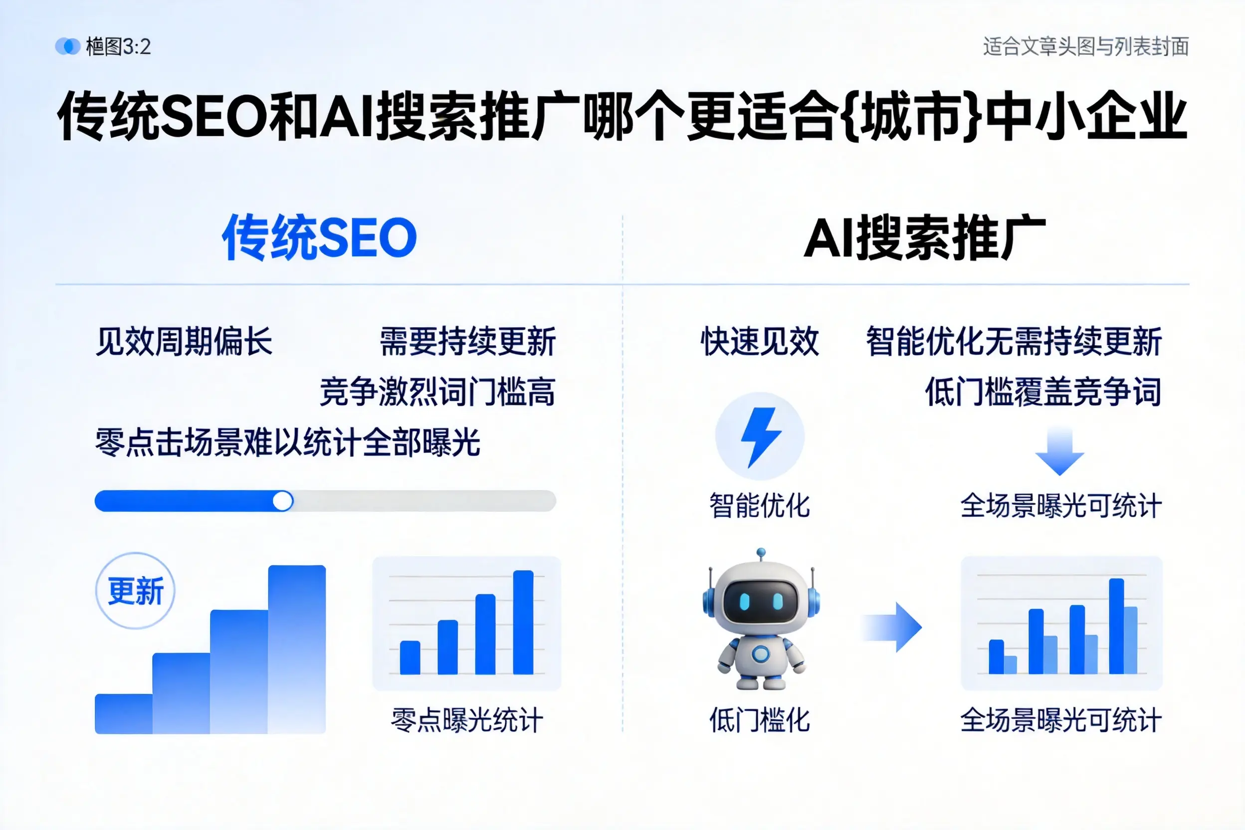 传统SEO和AI搜索推广哪个更适合乌兰察布中小企业