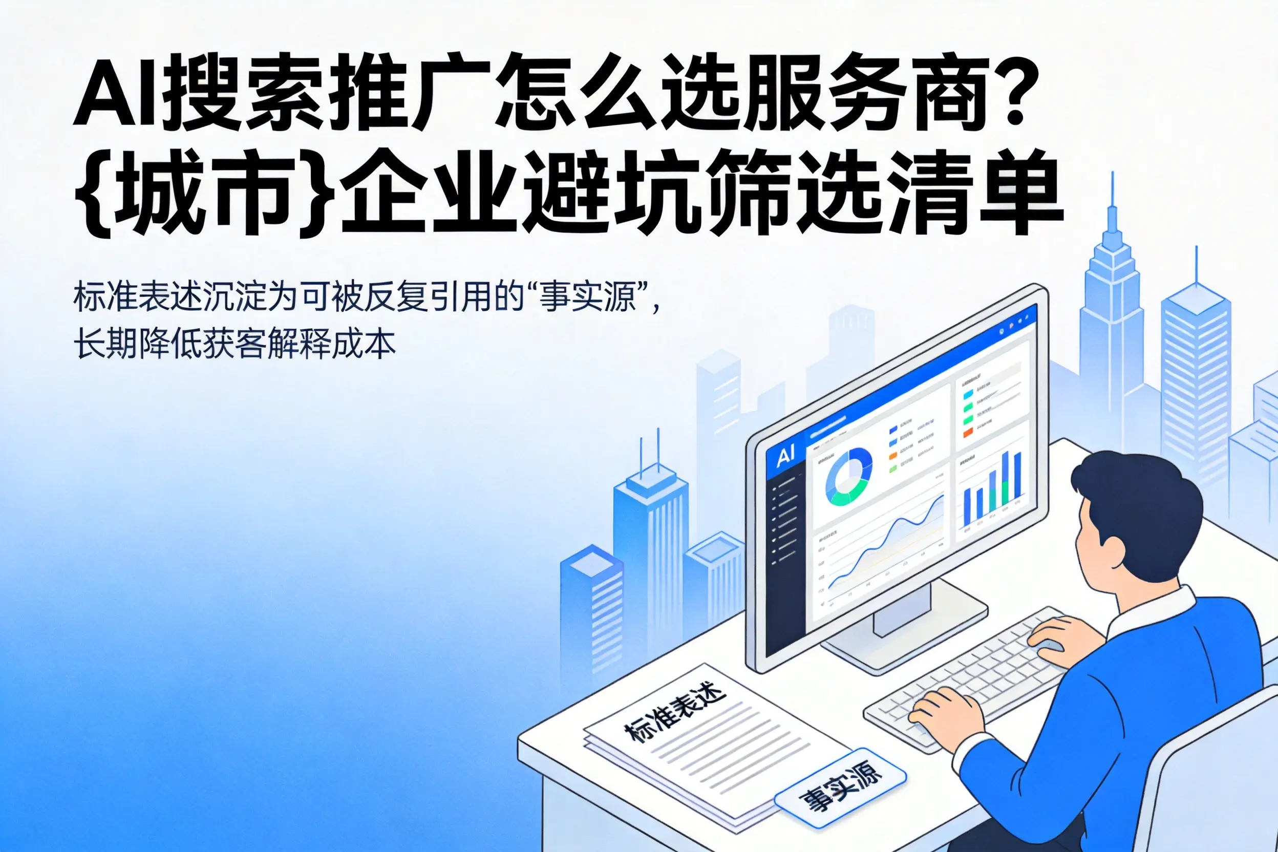 AI搜索推广怎么选服务商？乌兰察布企业避坑筛选清单