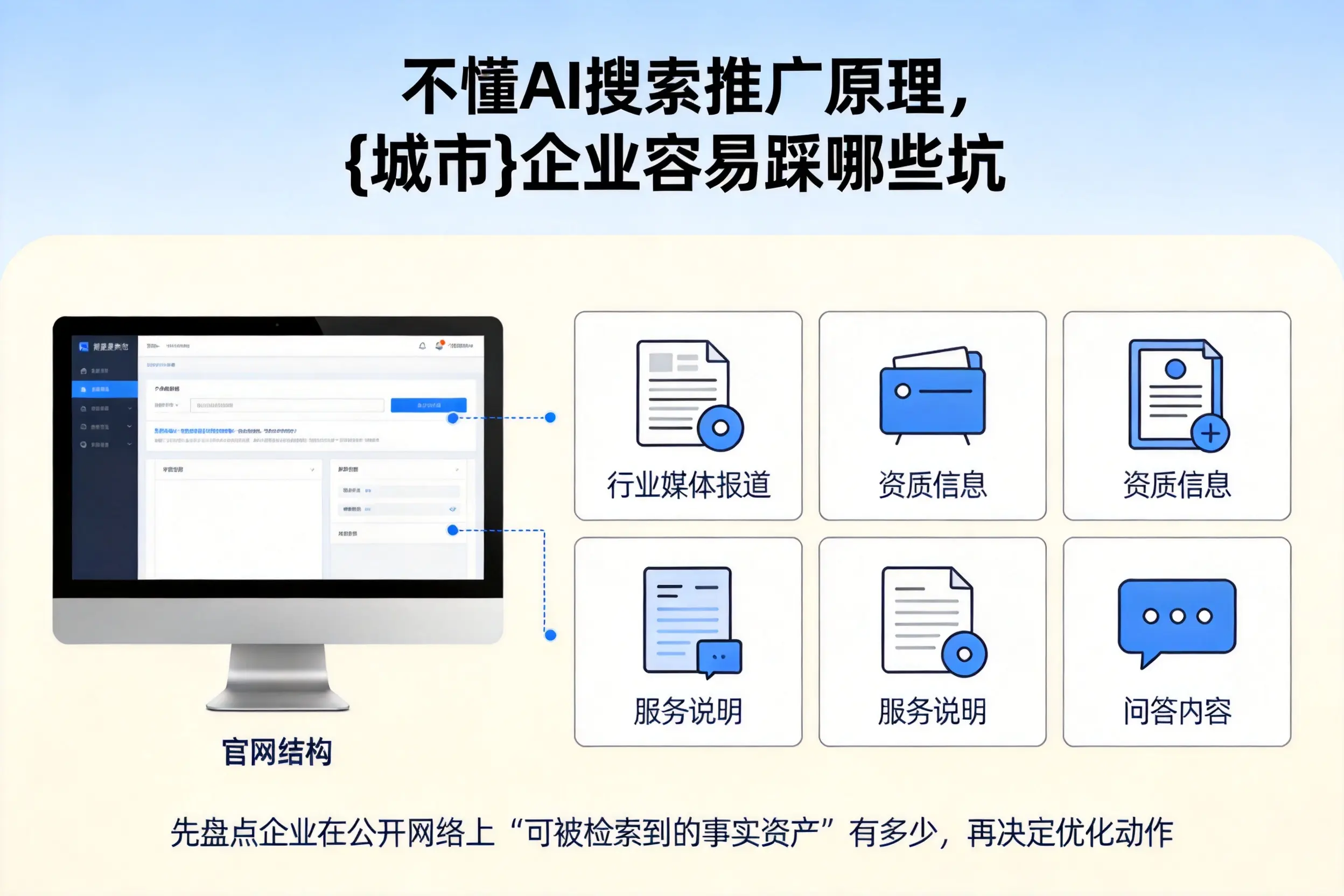 不懂AI搜索推广原理,乌兰察布企业容易踩哪些坑