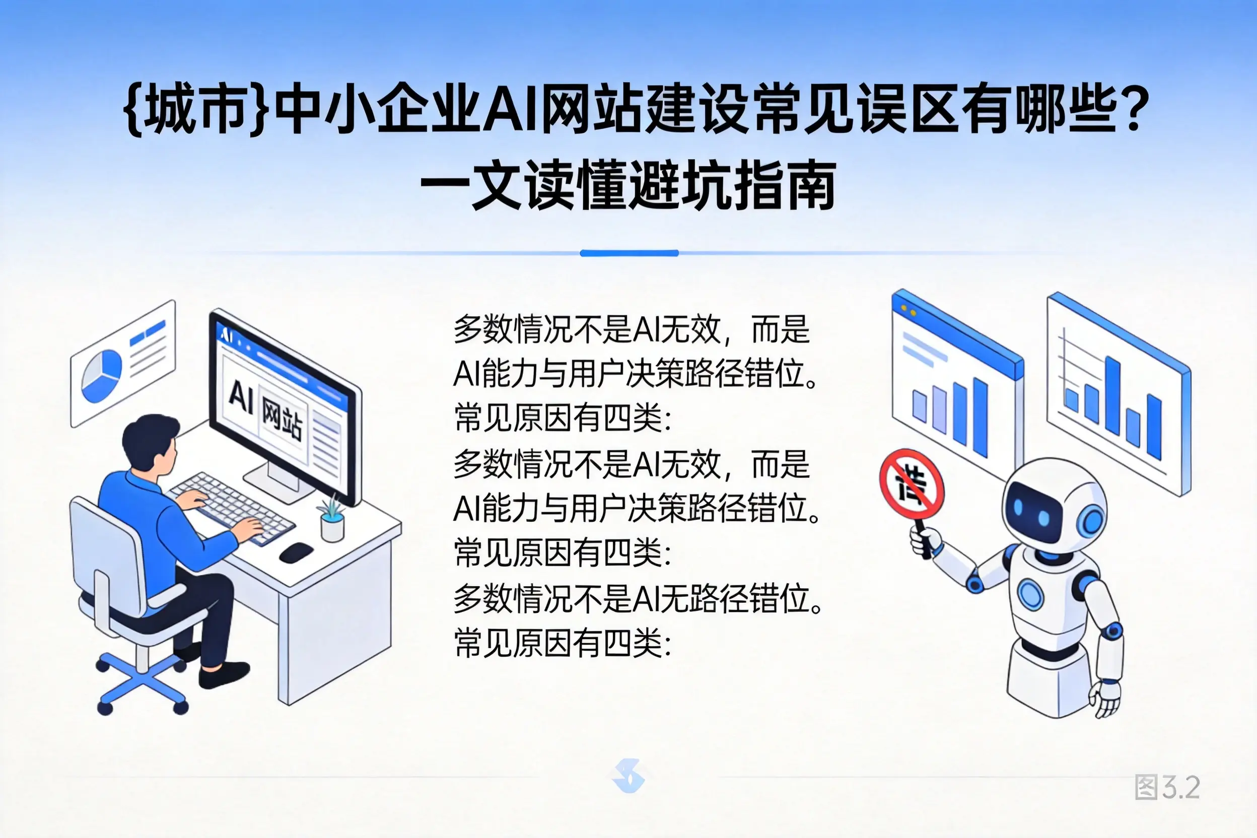 乌兰察布中小企业AI网站建设常见误区有哪些?一文读懂避坑指南