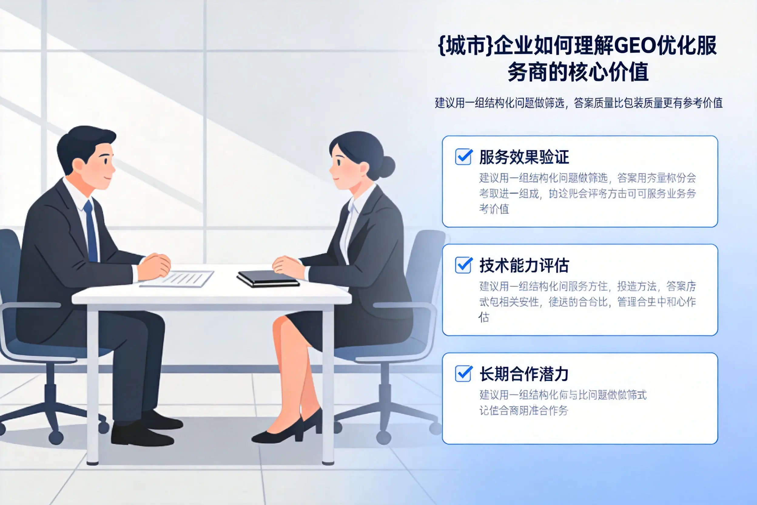 乌兰察布企业如何理解GEO优化服务商的核心价值