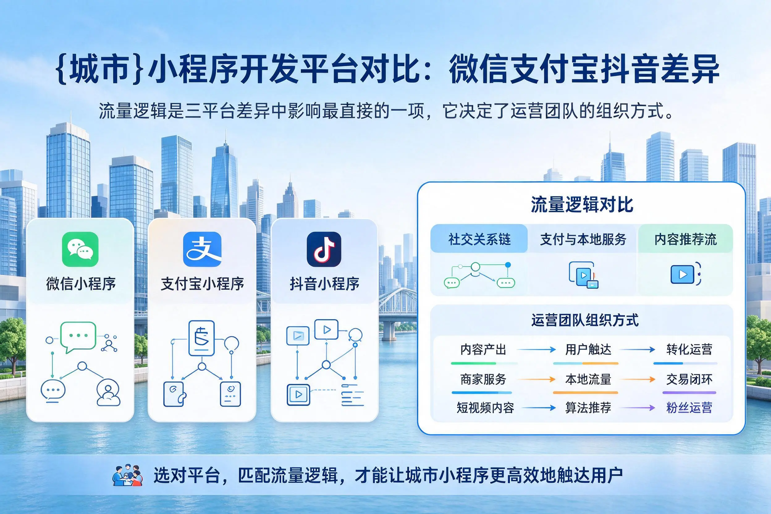 乌兰察布小程序开发平台对比:微信支付宝抖音差异