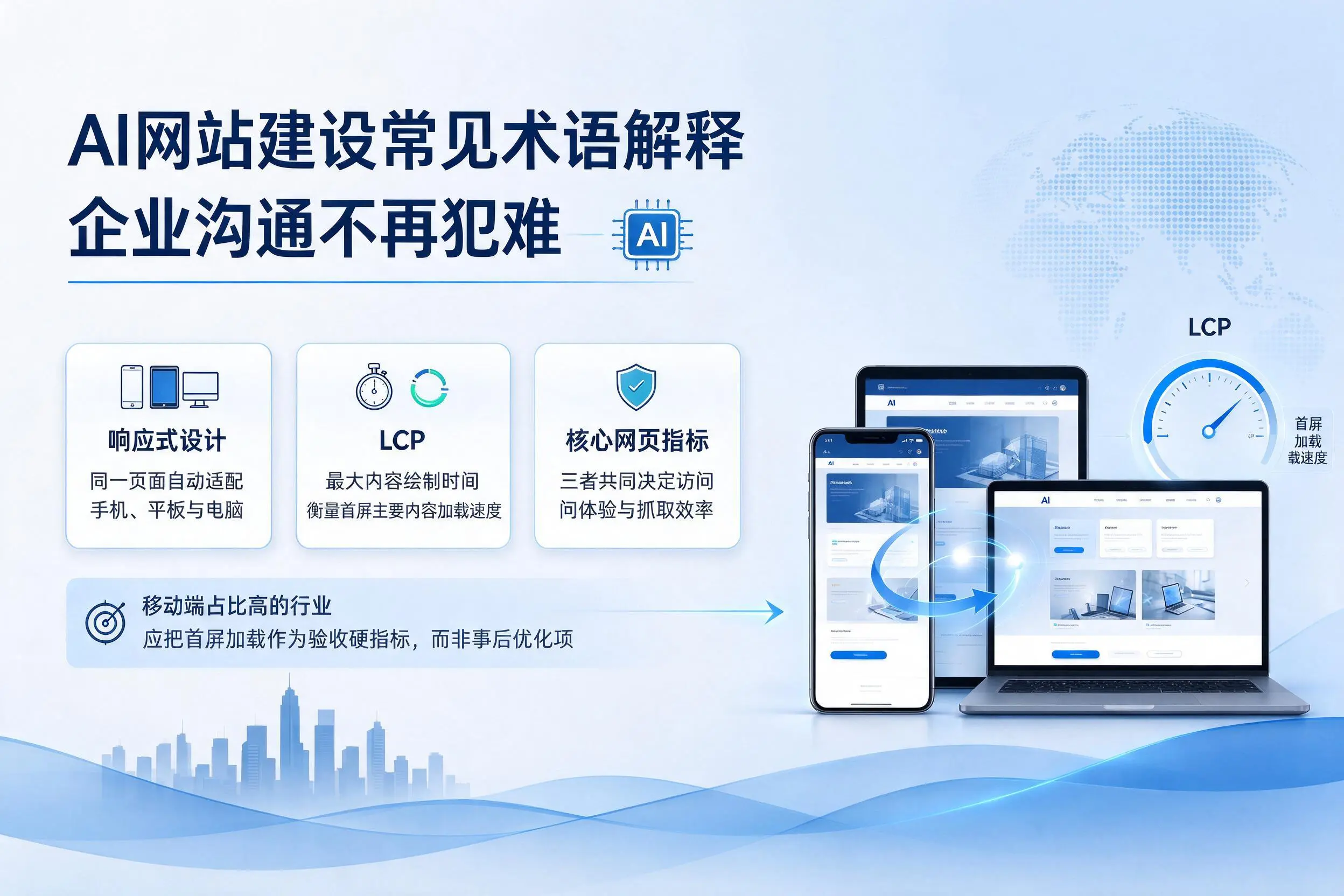 AI网站建设常见术语解释，乌兰察布企业沟通不再犯难